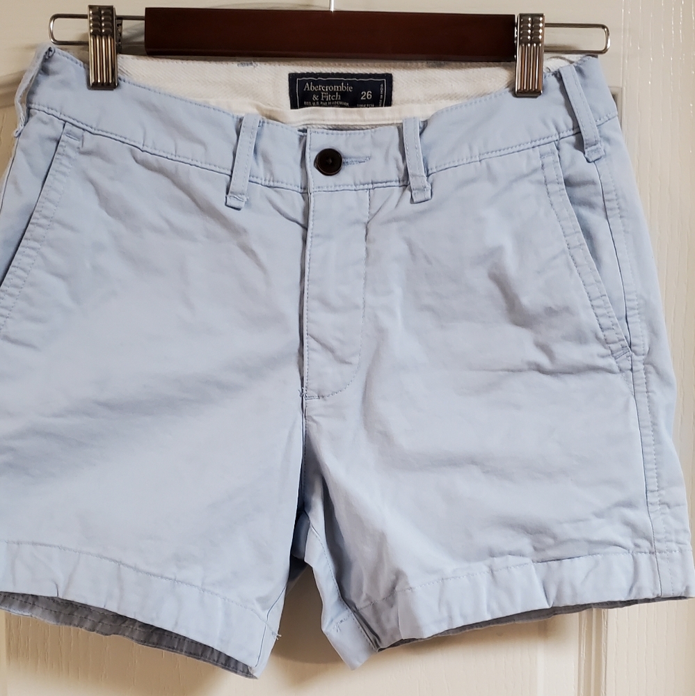 Baby blue shorts